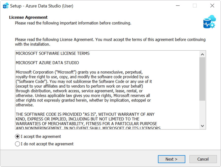 license agreement