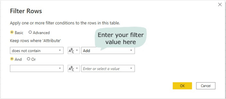 Filtering out unwanted values  2