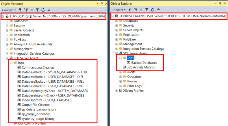 object explorer
