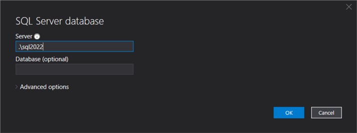select server
