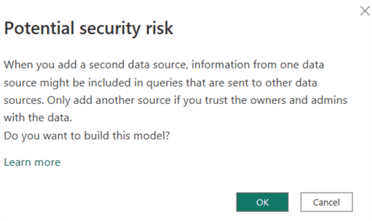 security warning