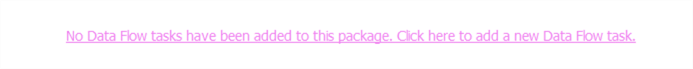 no data flow present