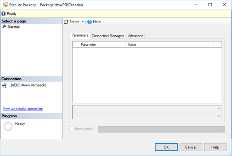 execute package