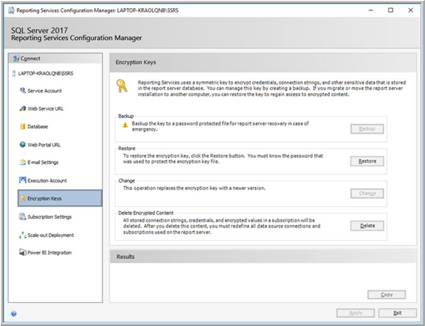 Encryption Keys - Description: Encryption Keys