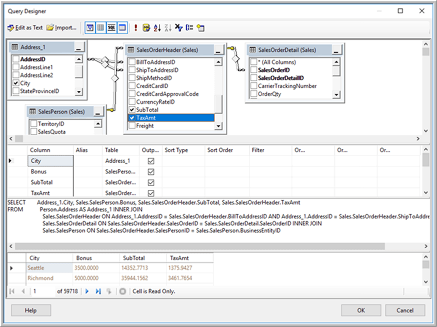 Query Designer Complete - Description: Query Designer Complete