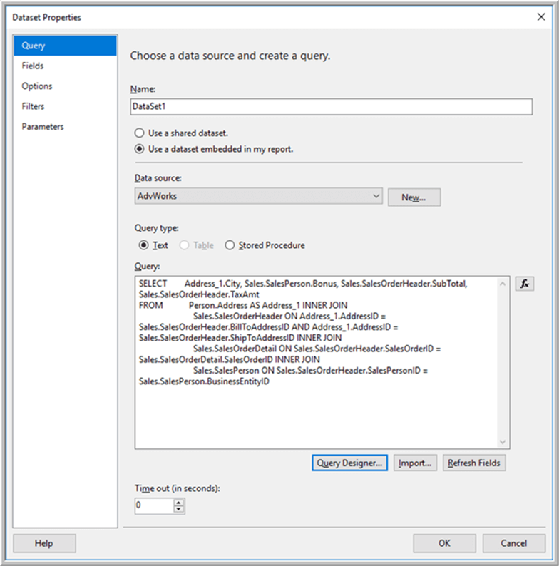 Query Complete - Description: Query Complete