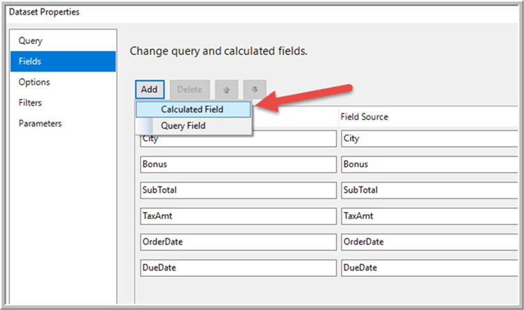 Calculated Field - Description: Calculated Field