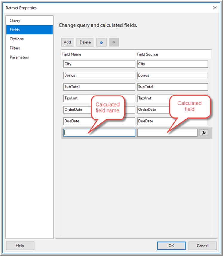 Calculated Field Detail - Description: Calculated Field Detail