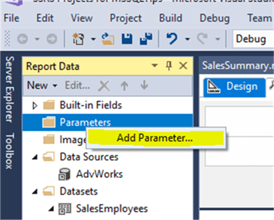 new parameter - Description: new parameter