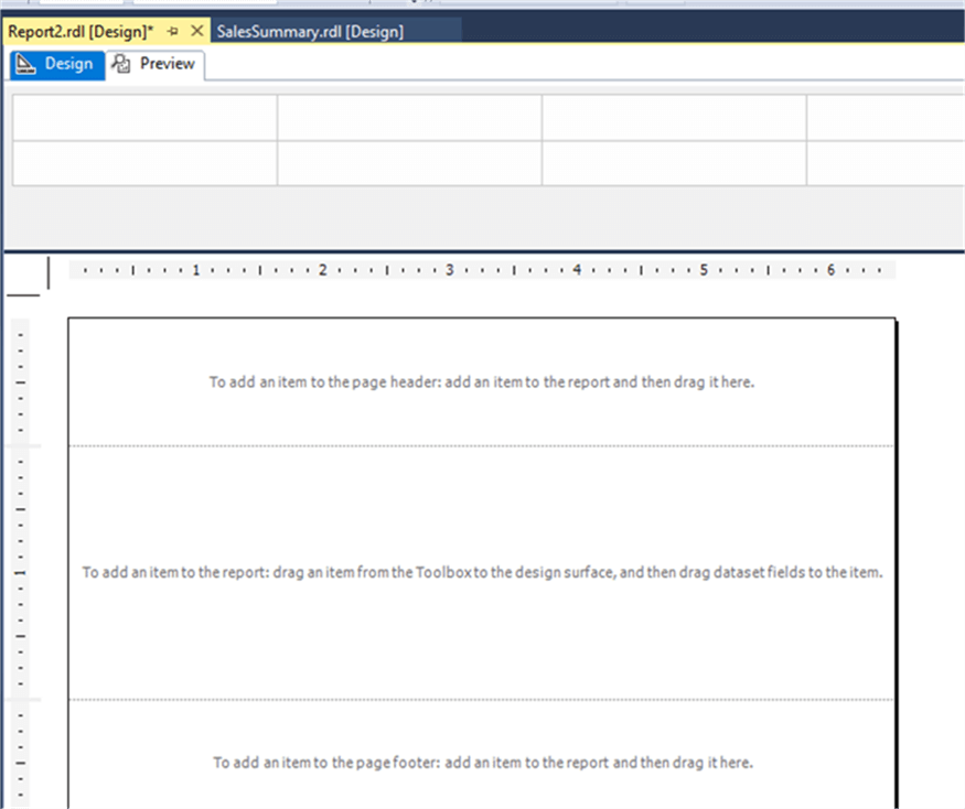 report grid - Description: report grid