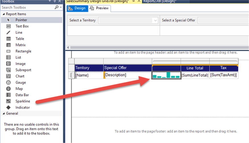 add sparkline - Description: add sparkline