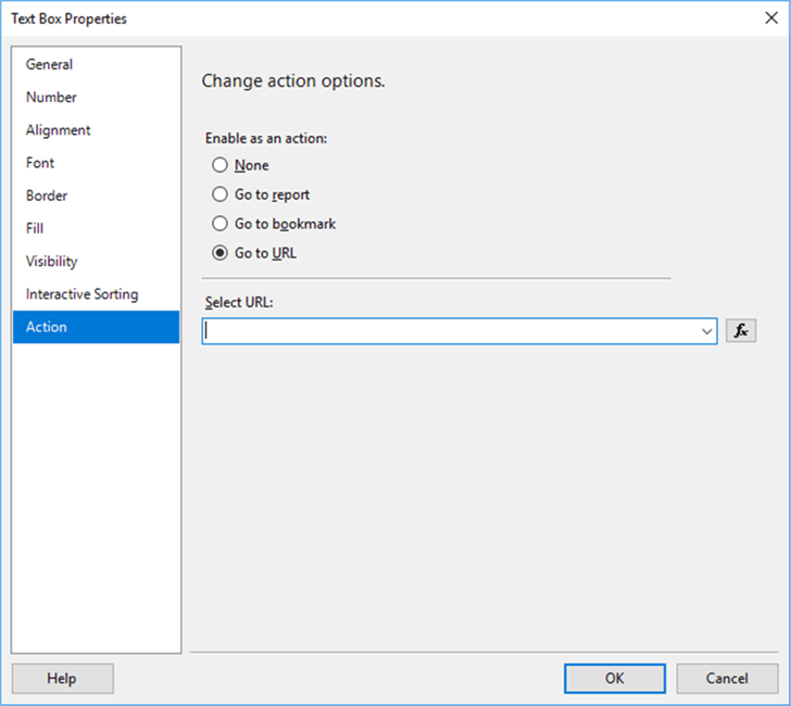 text box action - Description: text box action