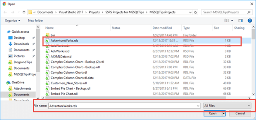 upload data source - Description: upload data source