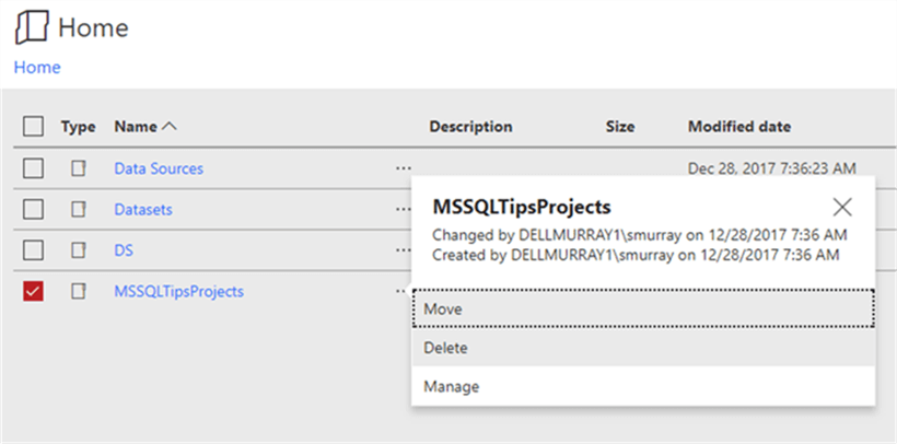 manage folder - Description: manage folder