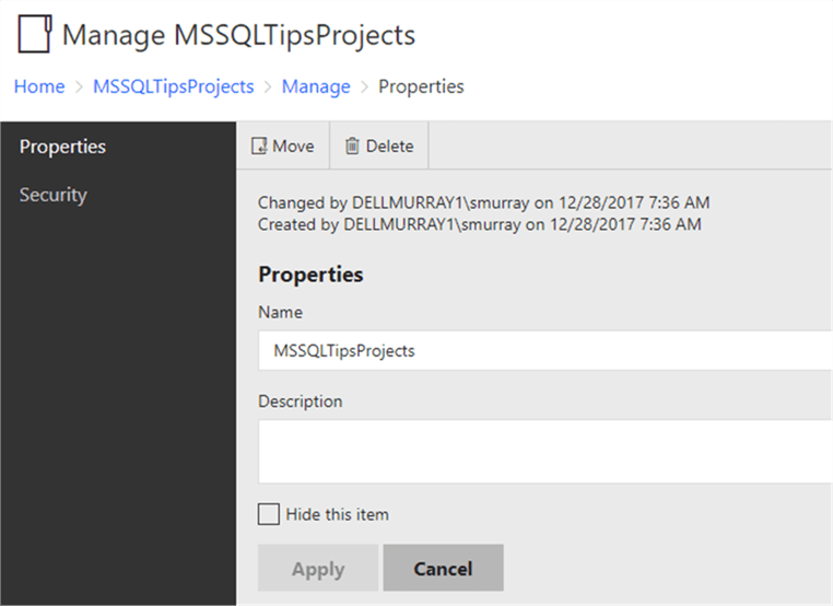 manage folder - Description: manage folder