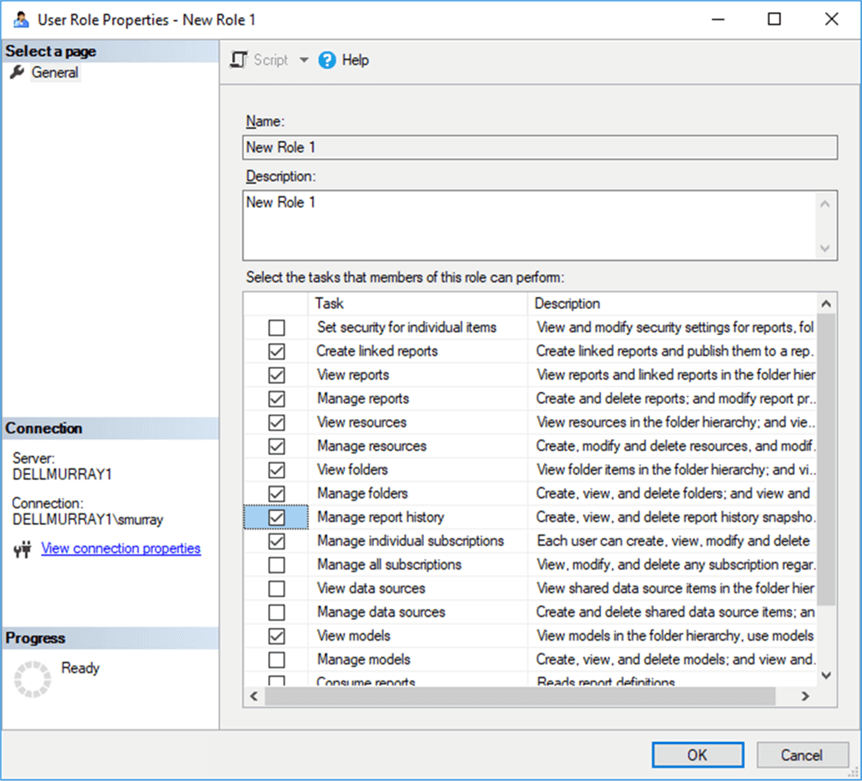 edit role properties - Description: edit role properties.