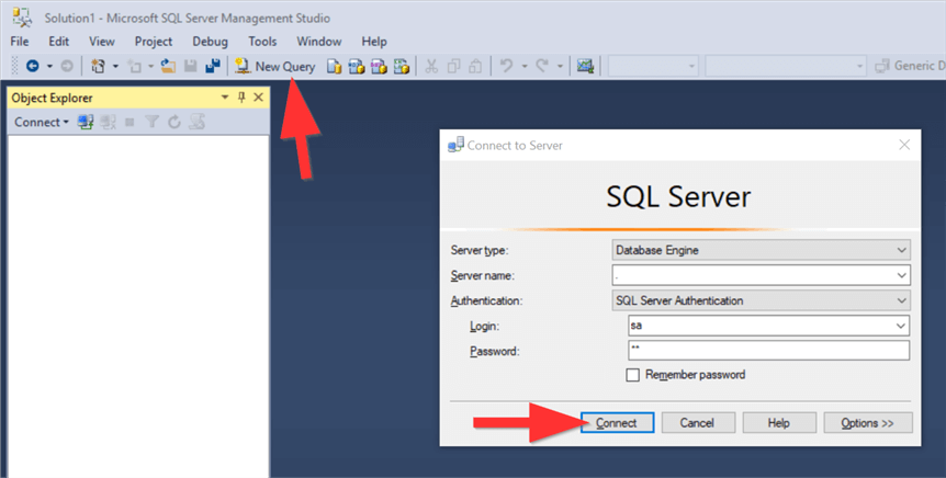 sql server management studio
