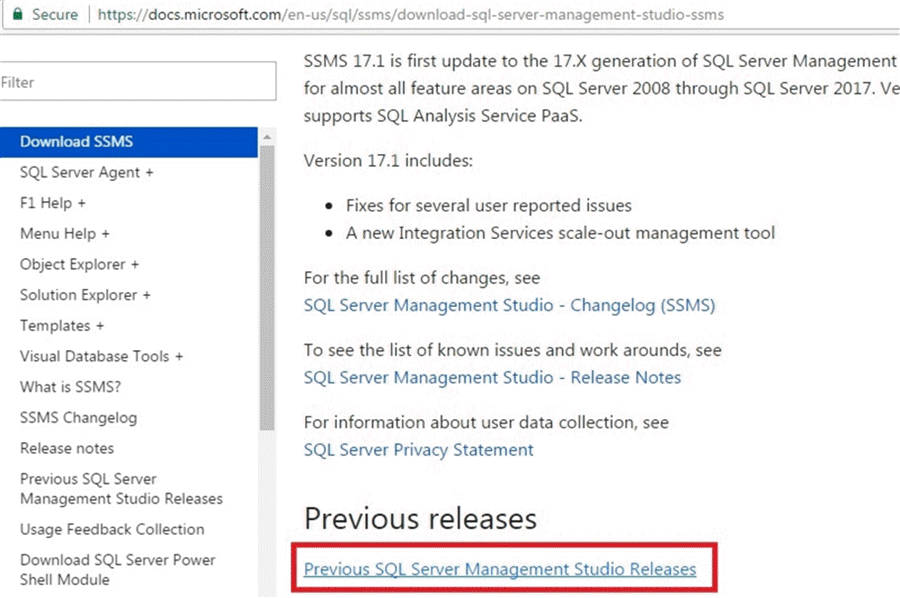download ssms